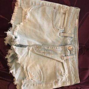 American eagle jeans shorts cut offs